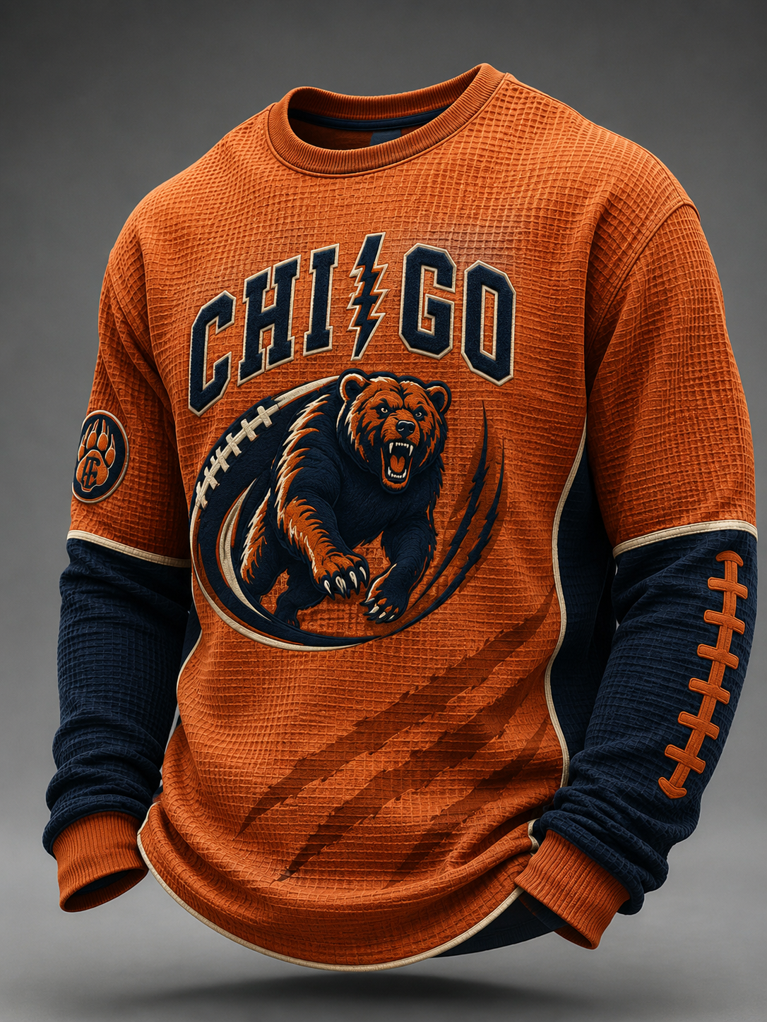 Men's Waffle Long Sleeve T-Shirt