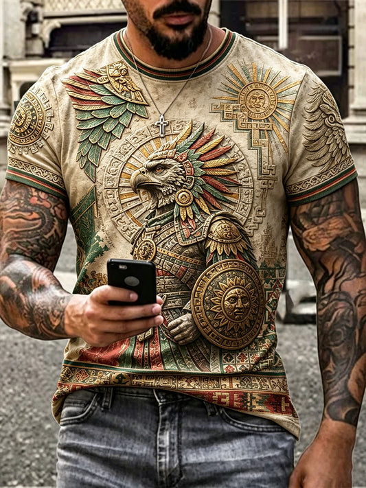 Camisetas de Hombre Mexico Pride Art Printed