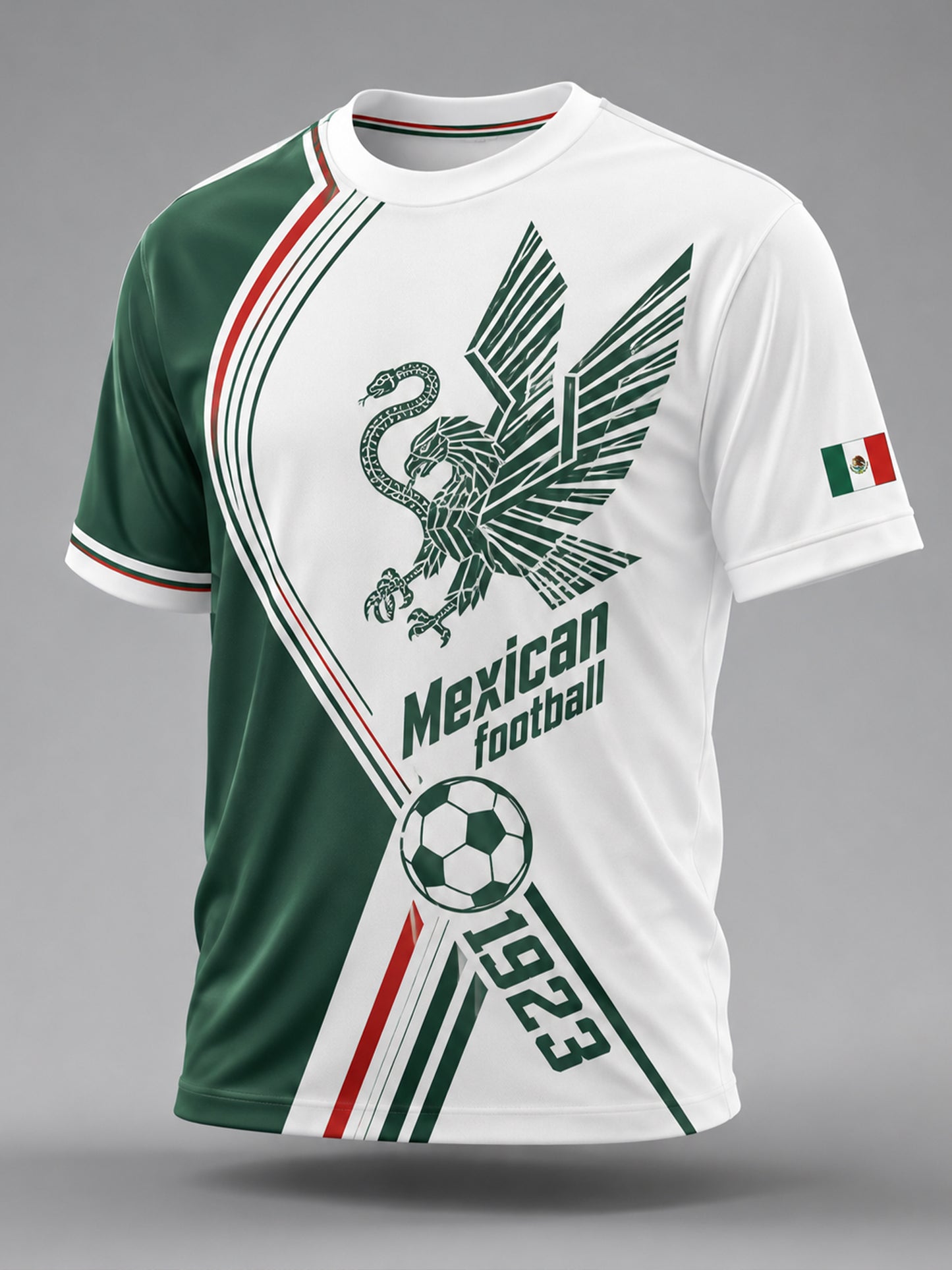 Mexican Football Match Cheering Element Art Print Camiseta