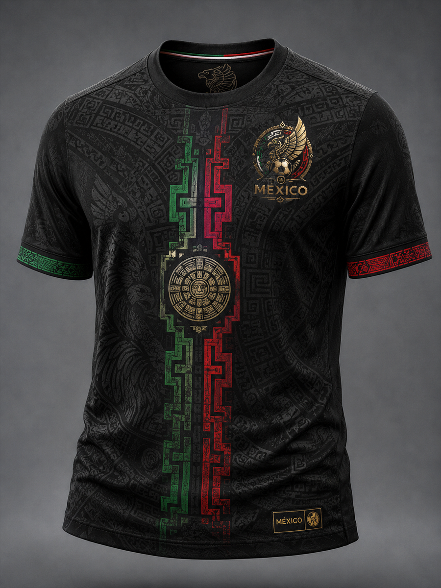 Camiseta de manga corta para hombre con estampado del orgullo mexicano