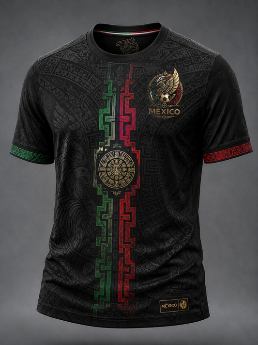Camiseta de manga corta para hombre con estampado del orgullo mexicano