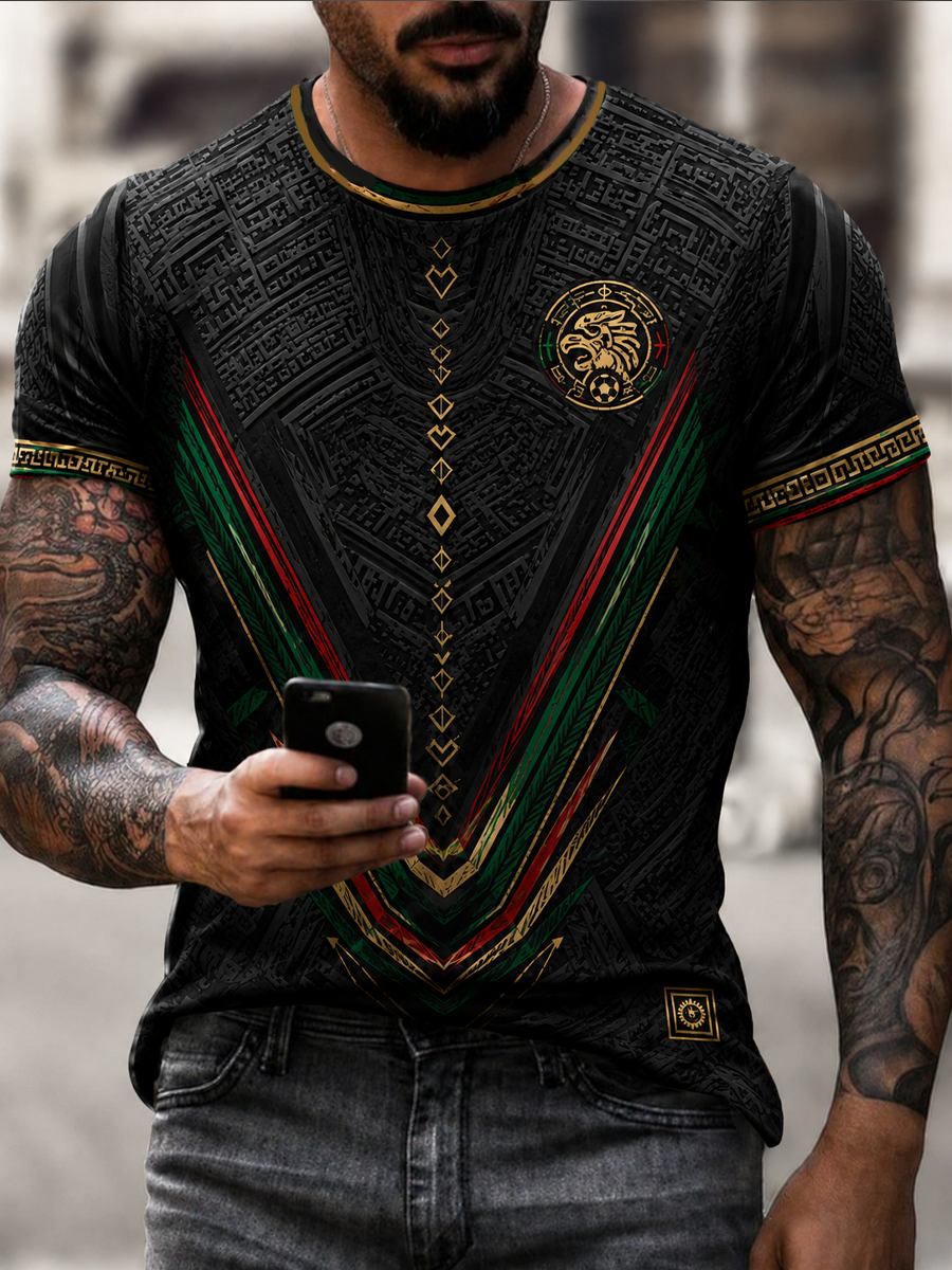Camiseta manga corta México Printed para hombre