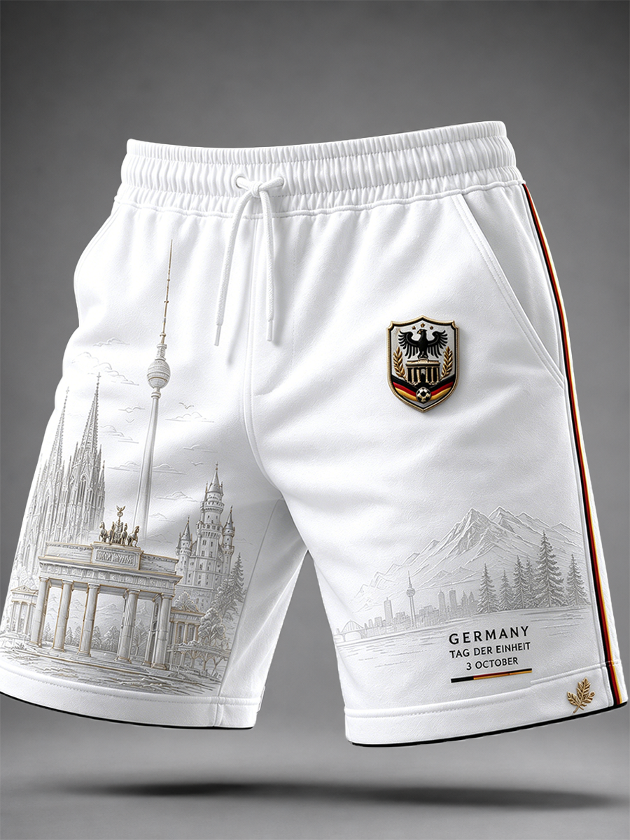 Shorts zum Tag der deutschen Einheit für Männer