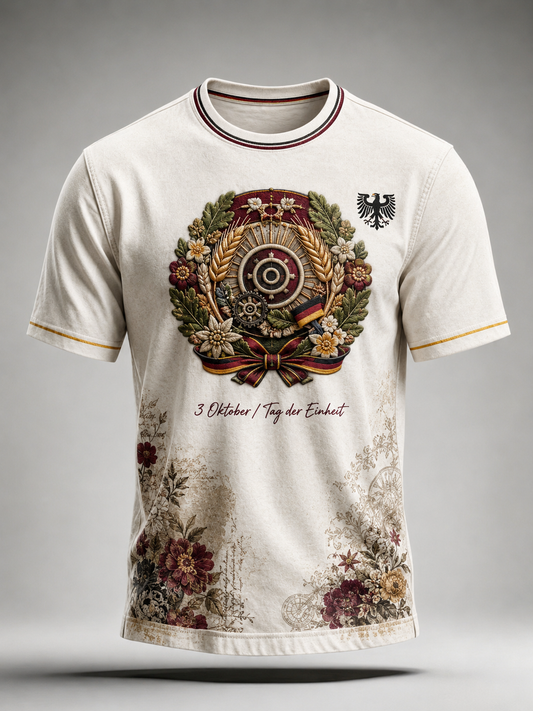 Männer Tag der deutschen Einheit kurze Ärmel T-Shirt