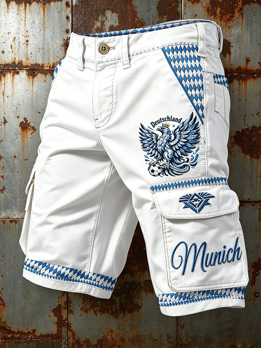 Herren Deutsch Bayer München Print Freizeit arbeits shorts