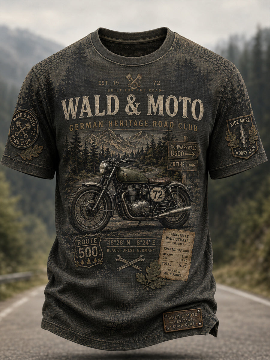 Herren-T-Shirt in deutscher Tradition mit kurzen Ärmeln