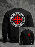 Men's Make No Peace With Evil Casual Sweatshirt