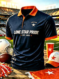 Men's Dallas Longhorns Short-Sleeve Polo