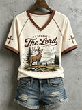 Women's I Sought The Lord T-shirt
