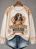 Women's The Tennessee Volunteer Team Raglan Sleeve Sweatshirt