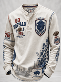 Men's Casual Button T-Shirt