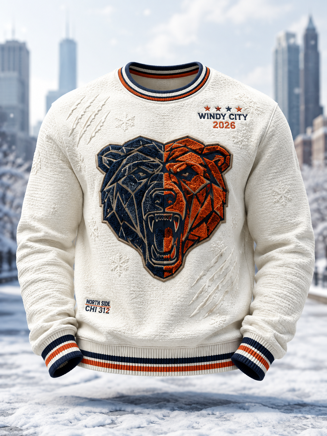 Men's Waffle Long Sleeve T-Shirt