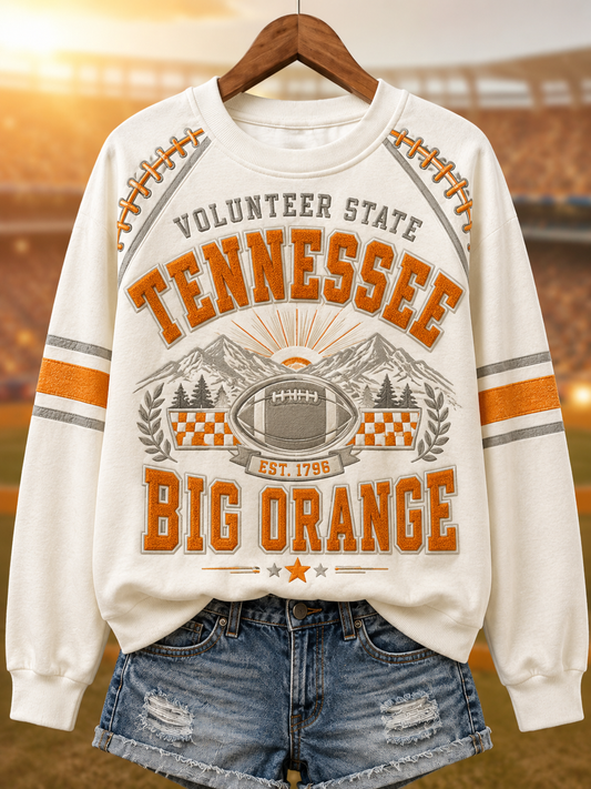 Women's The Tennessee Volunteer Team Raglan Sleeve Sweatshirt