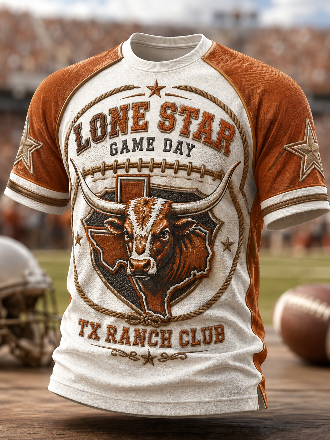 Men's Texas Longhorn Short Sleeve T-Shirt