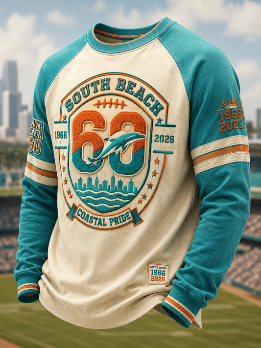 Men's Waffle Long Sleeve T-Shirt