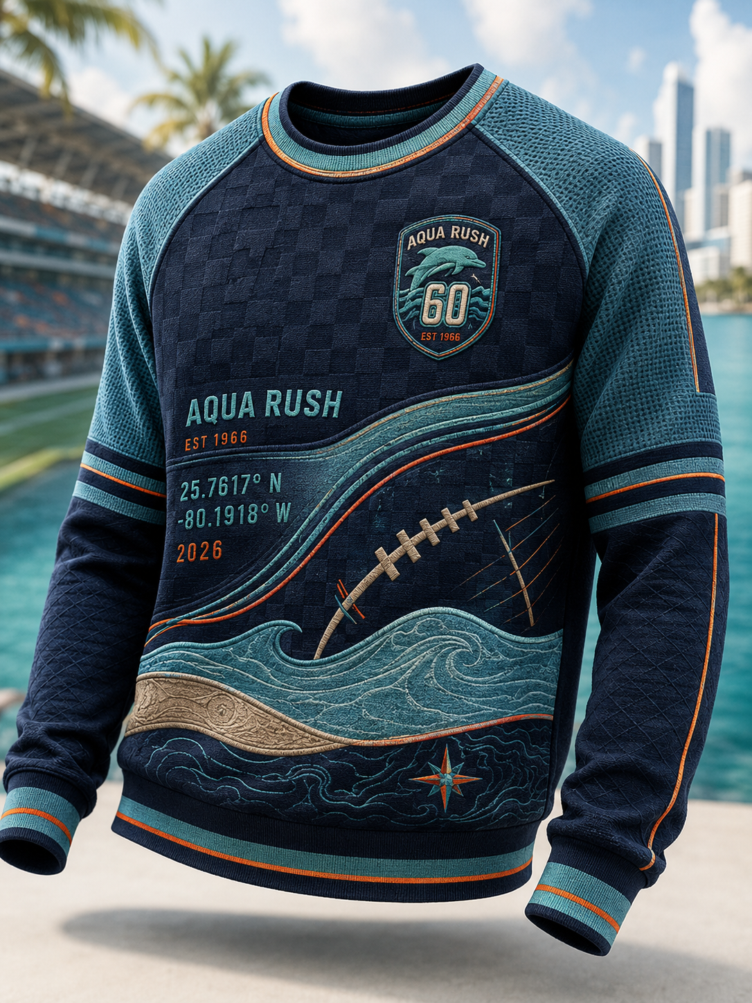 Men's Waffle Long Sleeve T-Shirt