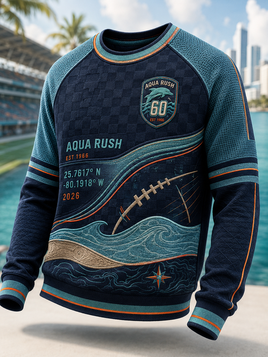 Men's Waffle Long Sleeve T-Shirt