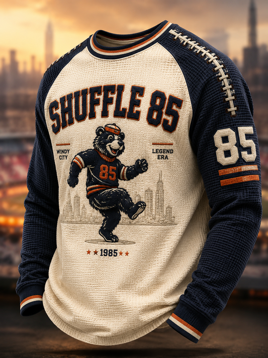 Men's Waffle Long Sleeve T-Shirt