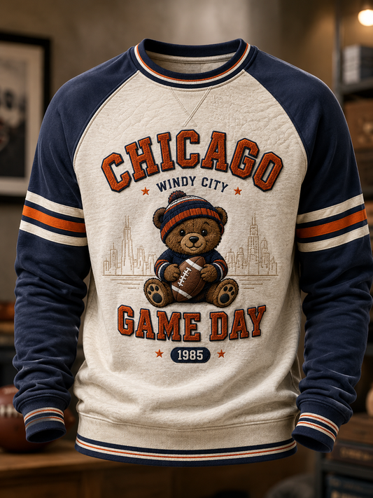 Men's Waffle Long Sleeve T-Shirt