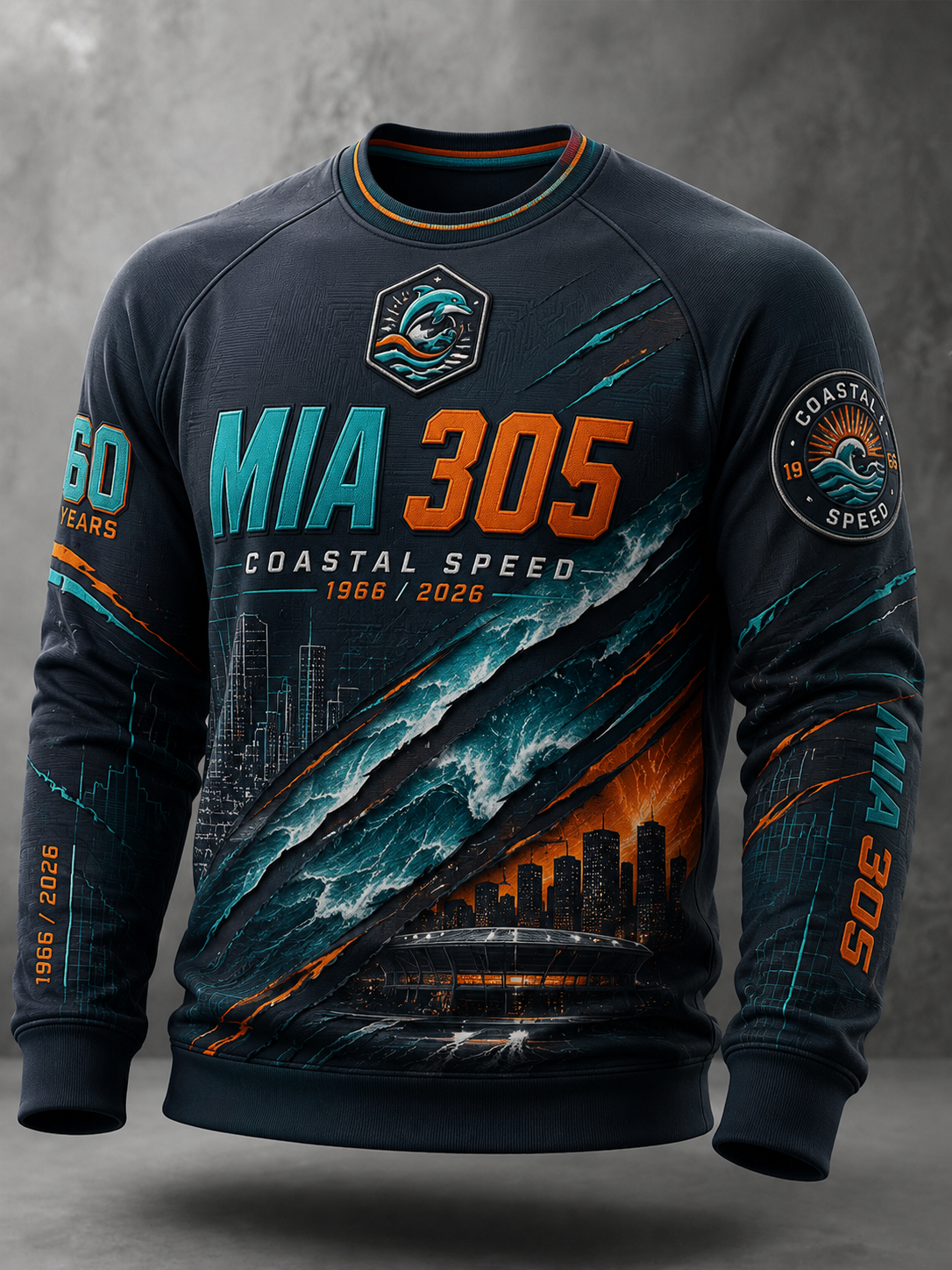 Men's Waffle Long Sleeve T-Shirt