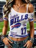 Lady's Of The United States Team Printed Blouse