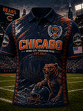 Men's Rugby Short-Sleeve Polo Shirt