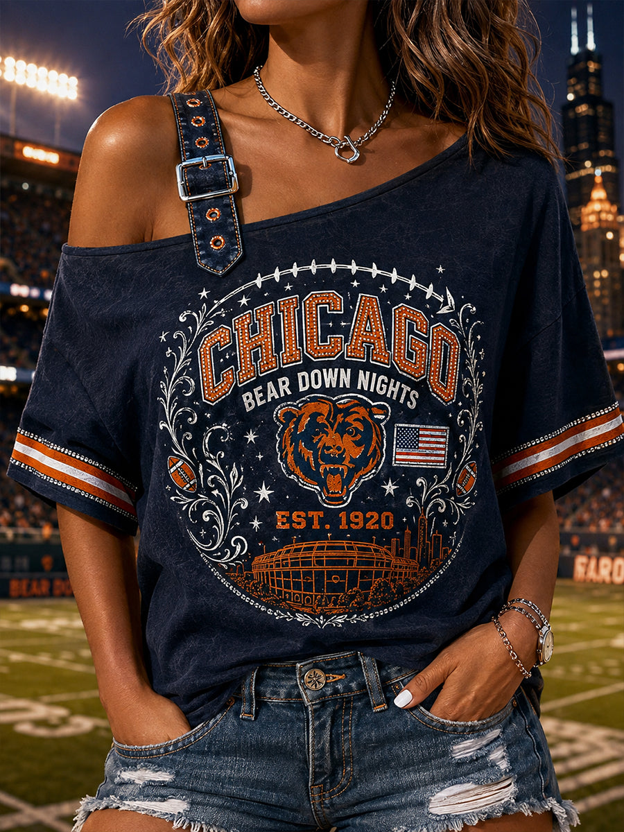 Women's Off-Shoulder Short Sleeve Sweatshirt