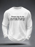 Men's Women May Be The One Group That Grows More Radical With Age Waffle Top