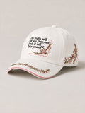 Unisex The Truth Will Set You Free, But First It Will Piss You Off Print Hat