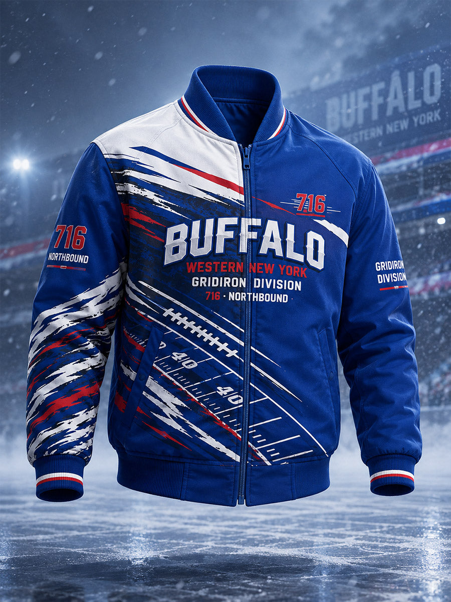 Men's Drop-Shoulder Long Sleeve Jacket