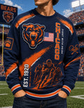 Men's Waffle Long-Sleeve Sweatshirt