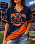 Women's Short-Sleeve V-Neck T-Shirt
