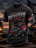 Men's V-Neck Raglan T-Shirt