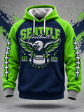 Men's Football Gameday Gift For Football Fans Casual Hoodie